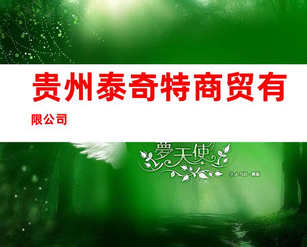 贵州泰奇特商贸有限公司