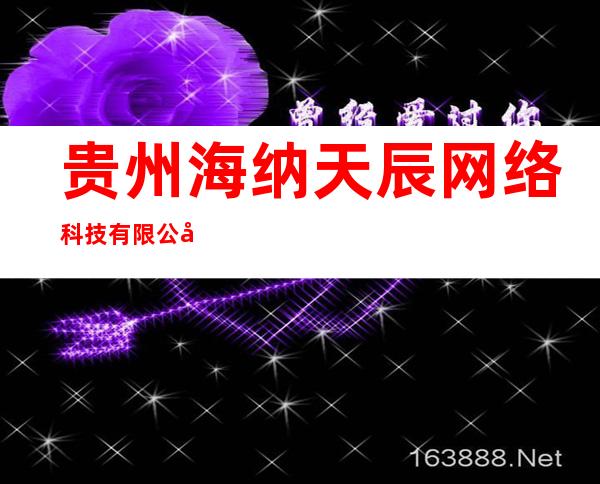 贵州海纳天辰网络科技有限公司