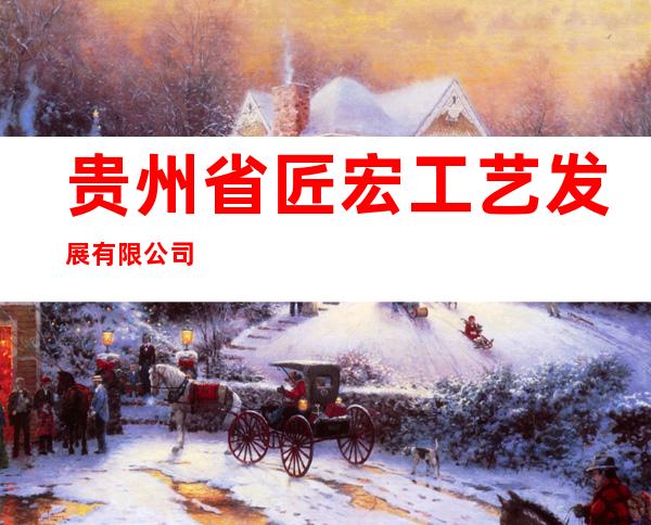 贵州省匠宏工艺发展有限公司
