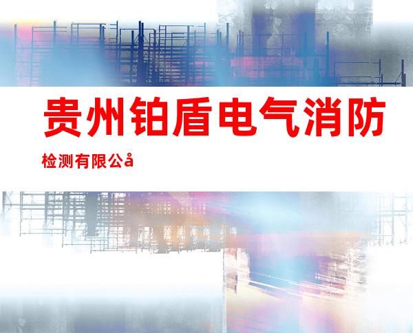 贵州铂盾电气消防检测有限公司