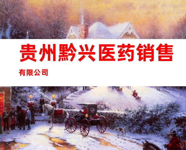 贵州黔兴医药销售有限公司