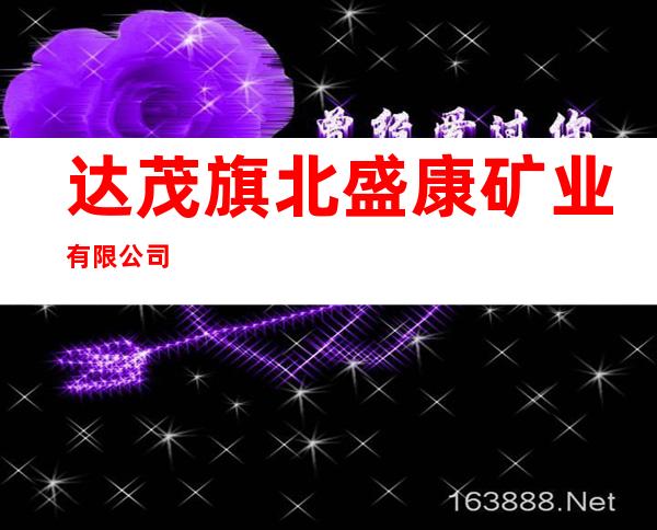 达茂旗北盛康矿业有限公司