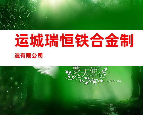 运城瑞恒铁合金制造有限公司