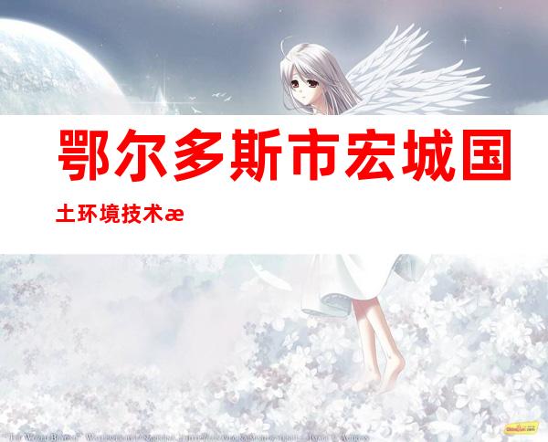 鄂尔多斯市宏城国土环境技术服务有限公司