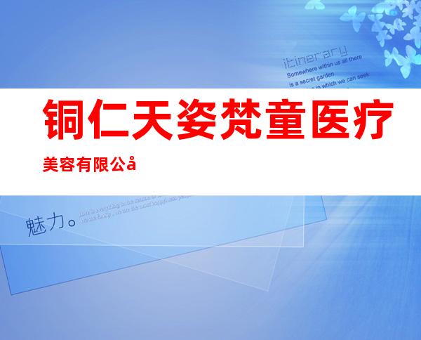 铜仁天姿梵童医疗美容有限公司