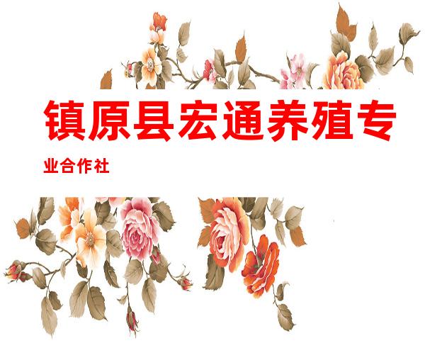 镇原县宏通养殖专业合作社