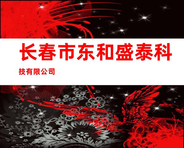长春市东和盛泰科技有限公司