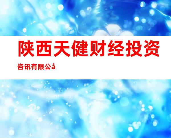 陕西天健财经投资咨讯有限公司