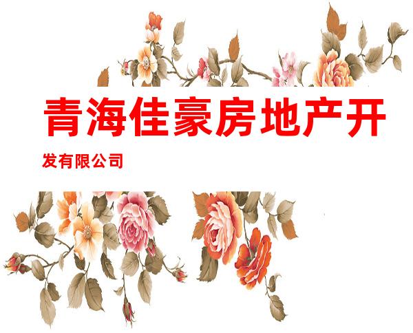 青海佳豪房地产开发有限公司