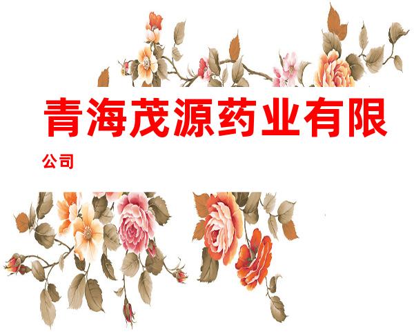 青海茂源药业有限公司