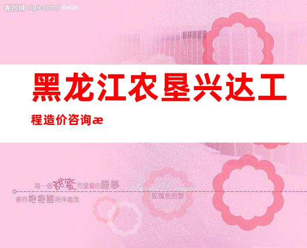 黑龙江农垦兴达工程造价咨询有限公司