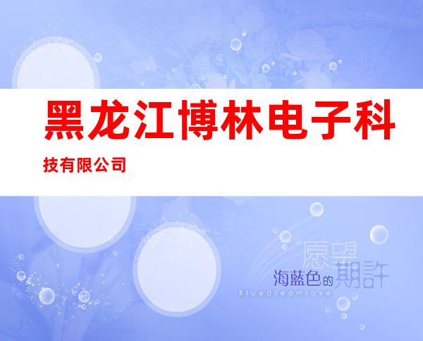 黑龙江博林电子科技有限公司