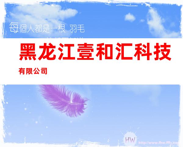 黑龙江壹和汇科技有限公司