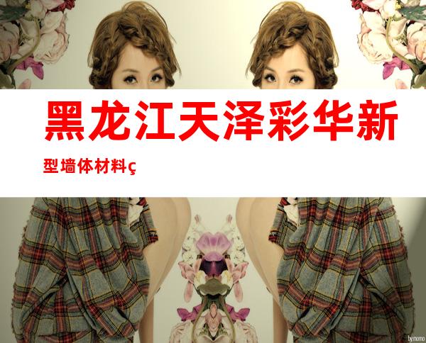 黑龙江天泽彩华新型墙体材料科技有限公司