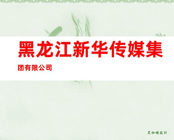 黑龙江新华传媒集团有限公司